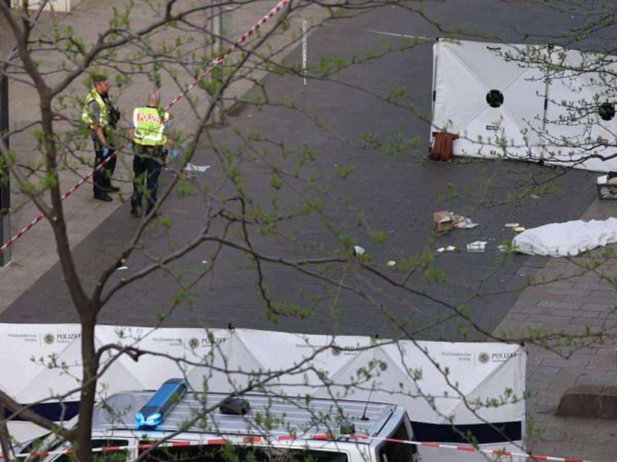 Atropello intencionado deja dos muertos y más de 20 heridos en Alemania