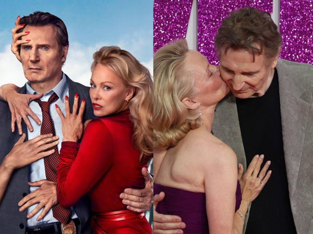 ¿Amor o publicidad? Lo que se sabe del romance entre Liam Neeson y Pamela Anderson