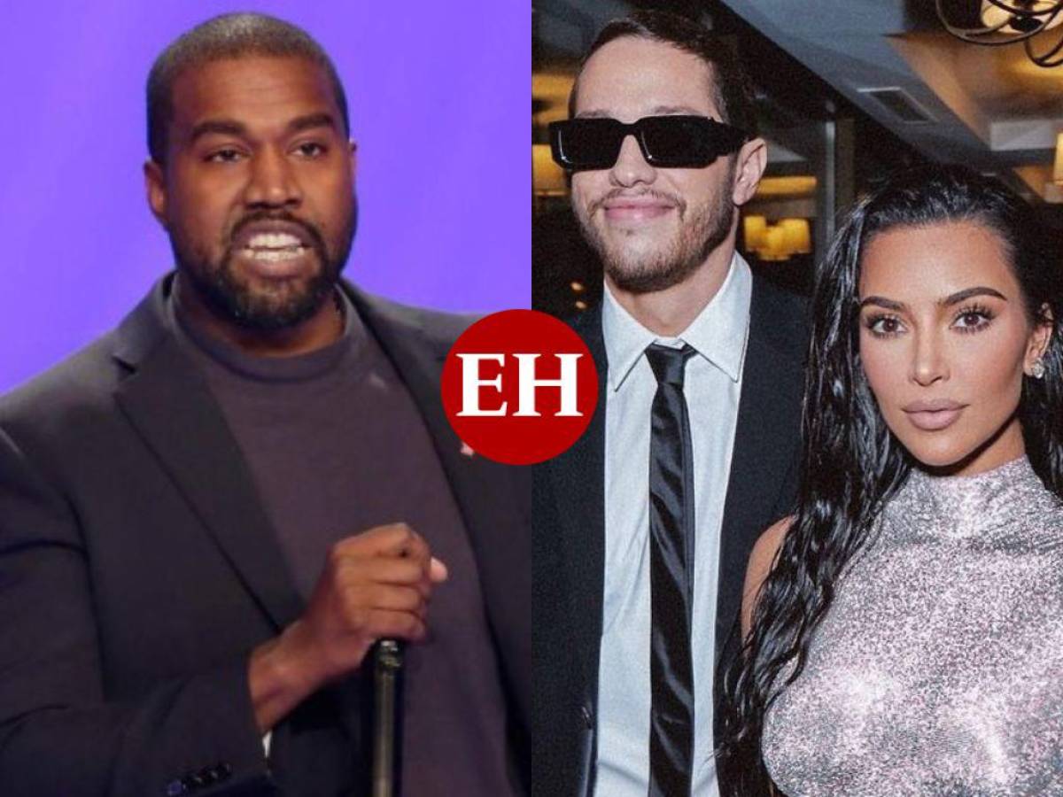 Kanye West se burla de Pete Davidson tras separación con Kim Kardashian: “Muerto a los 28 años”
