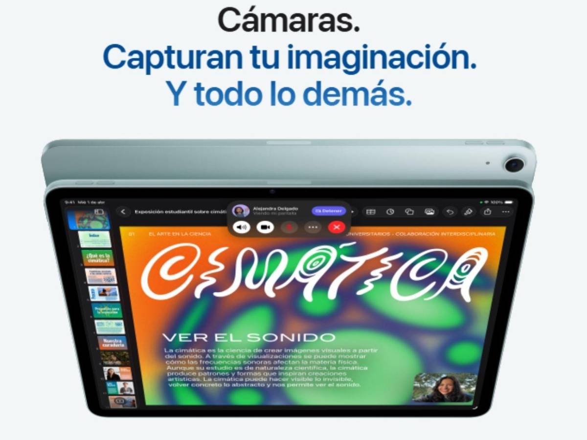 El iPad Air M4 ya es oficial: más potente y más rápido para volar con todo