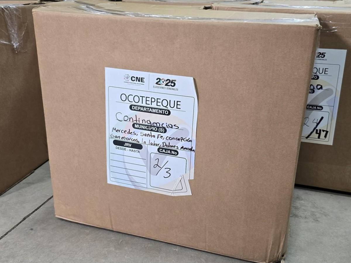 Arranca fase final: CNE entra en periodo intenso de preparación de material electoral