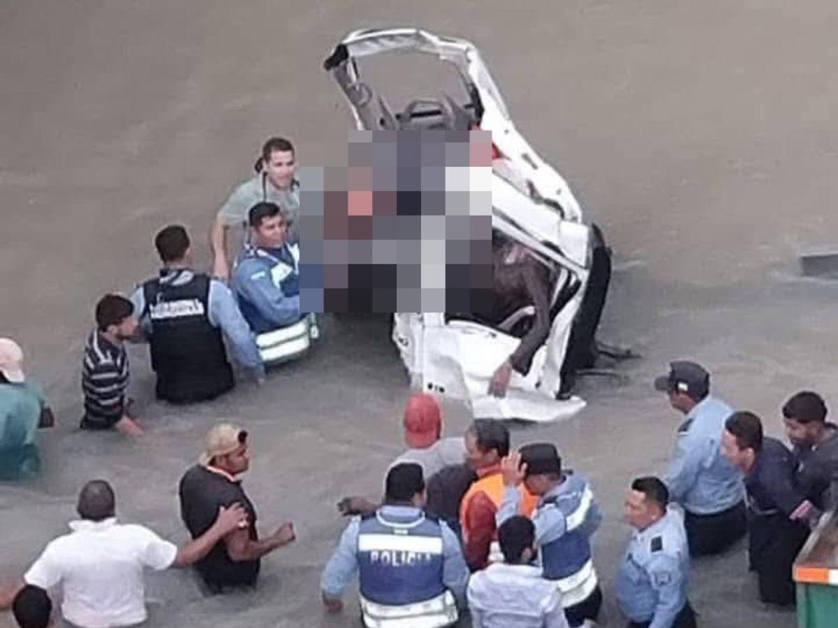 Mueren dos hombres a bordo de un camión al caer a un río en Lucerna, Ocotepeque