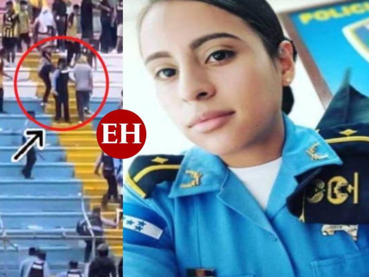 Subinspectora agredida en final de fútbol será condecorada por la Policía Nacional