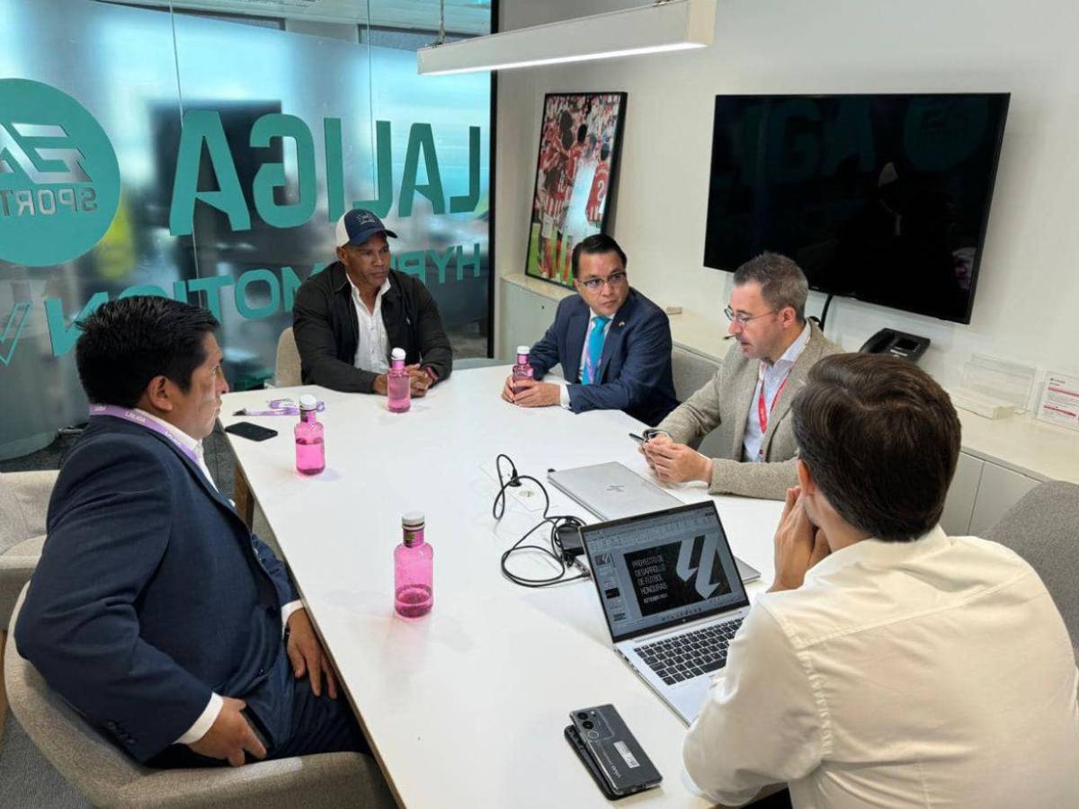 ¿Mario Moncada fue a España a ver al Real Madrid en Champions League?