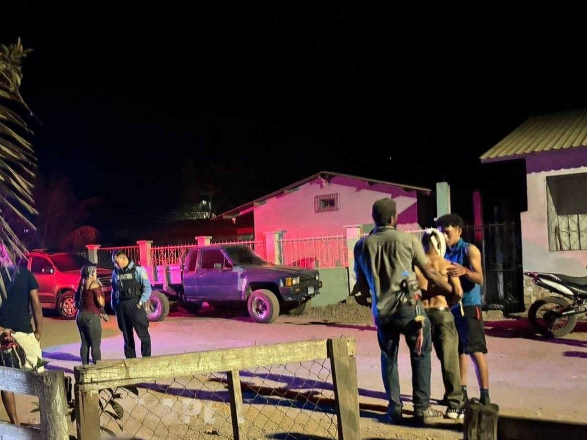 Tío y sobrino se enfrentan a machetazos en Río Chiquito,  Olancho