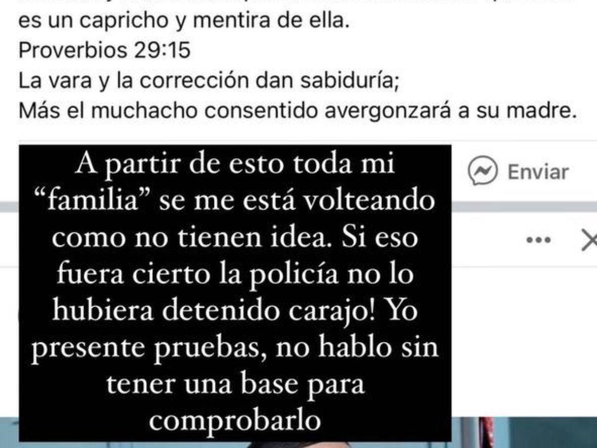 Se me están volteando: así reaccionó la familia de Anahí Iglesias tras denunciar a su hermano por abuso