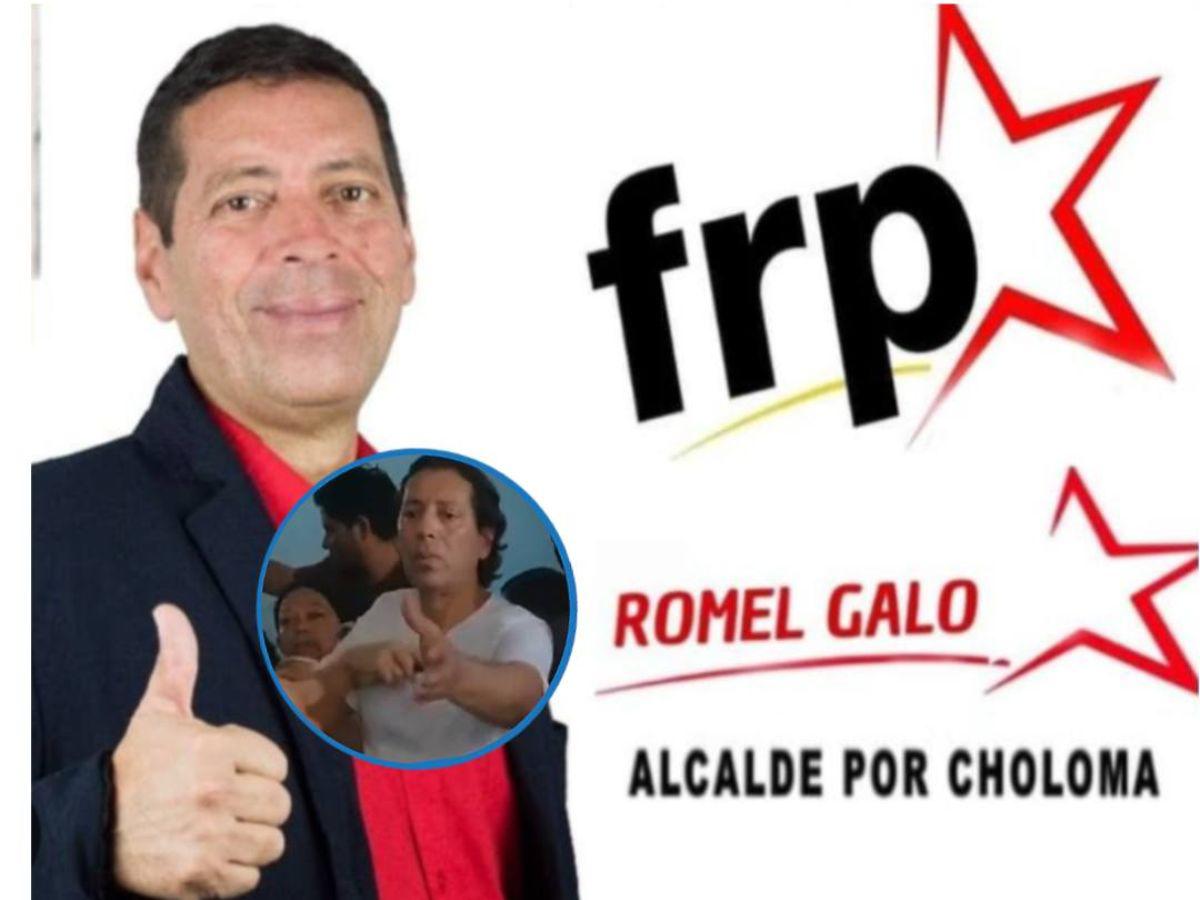 Romel Galo, exempleado de la Alcaldía de Choloma, que estaría detrás de la estafa Unifín