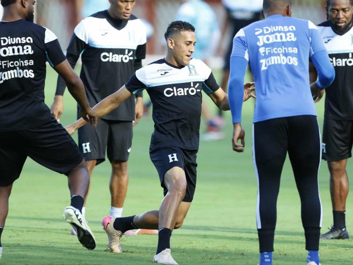 Honduras realiza primer entreno pensando en choque ante Costa Rica; hicieron falta varios