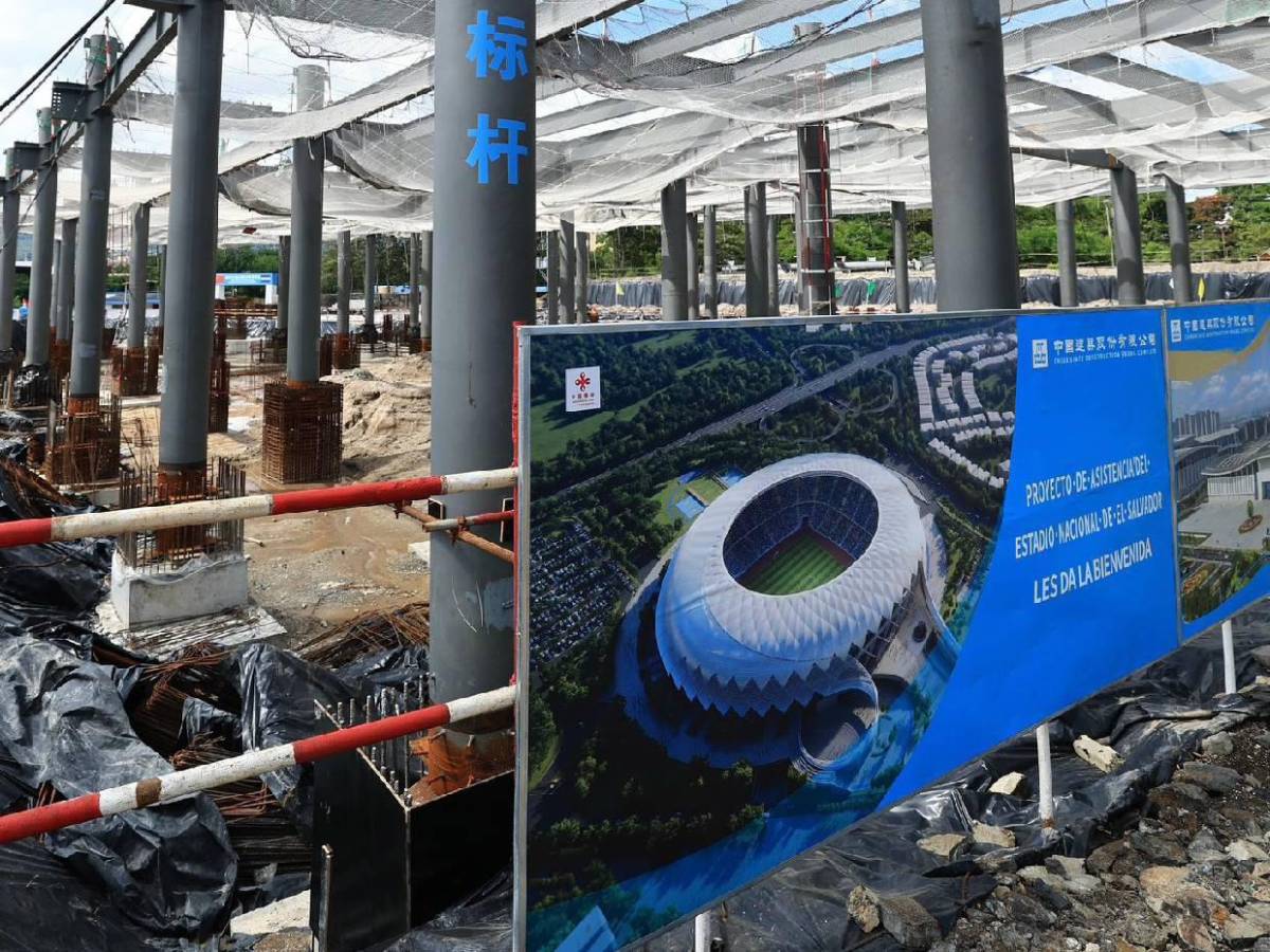 Estadio más grande de Centroamérica: Así avanza la construcción del moderno recinto en El Salvador