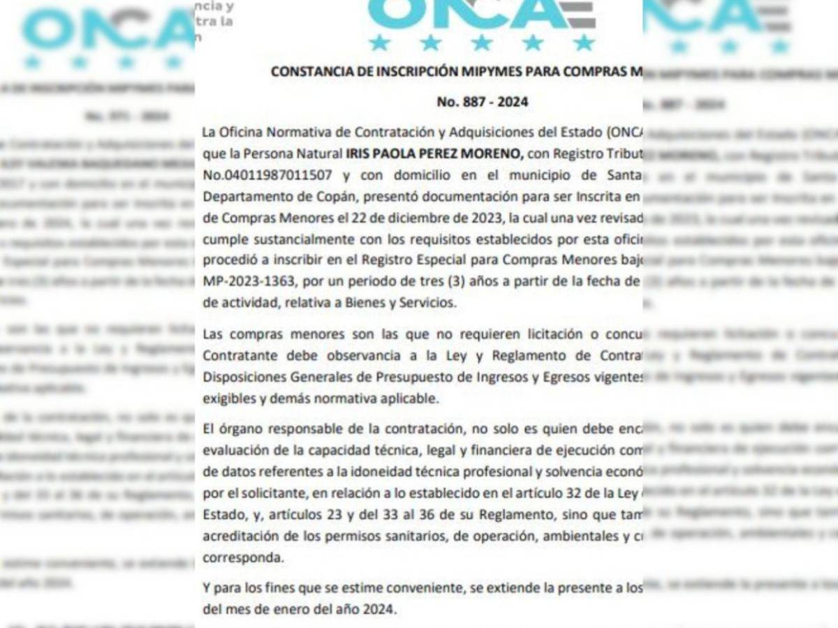 Hija de adinerada familia en Copán y excuñada de Isis Cuellar recibió millonaria cifra del gobierno