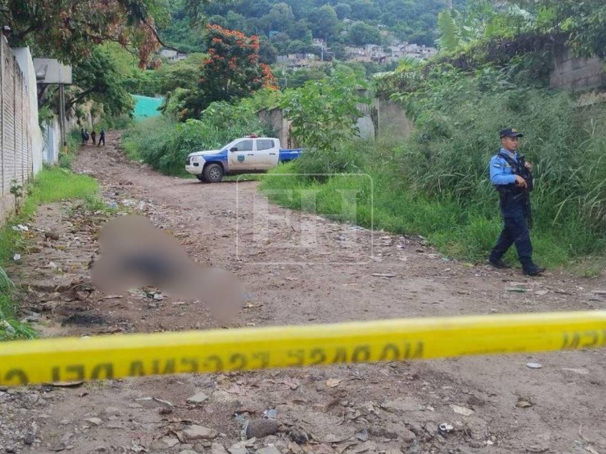 Lo persiguieron hasta matarlo: acribillan a un hombre en la colonia Santa Isabel de Tegucigalpa