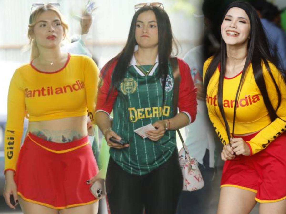 Las bellas chicas que fueron captadas en el estadio Yankel Rosenthal en juego de Marathón