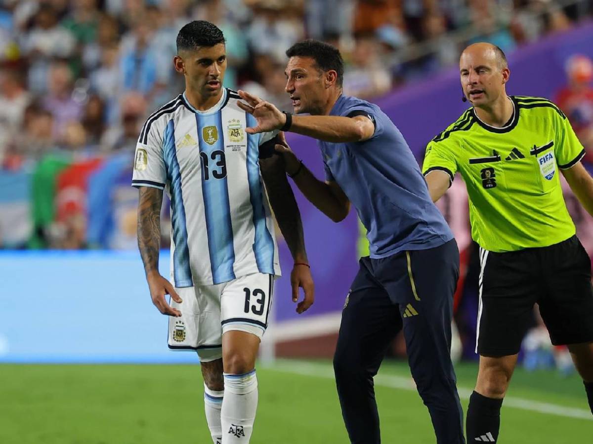Sorpresa total: El inesperado 11 de Argentina para la final del Mundial contra España
