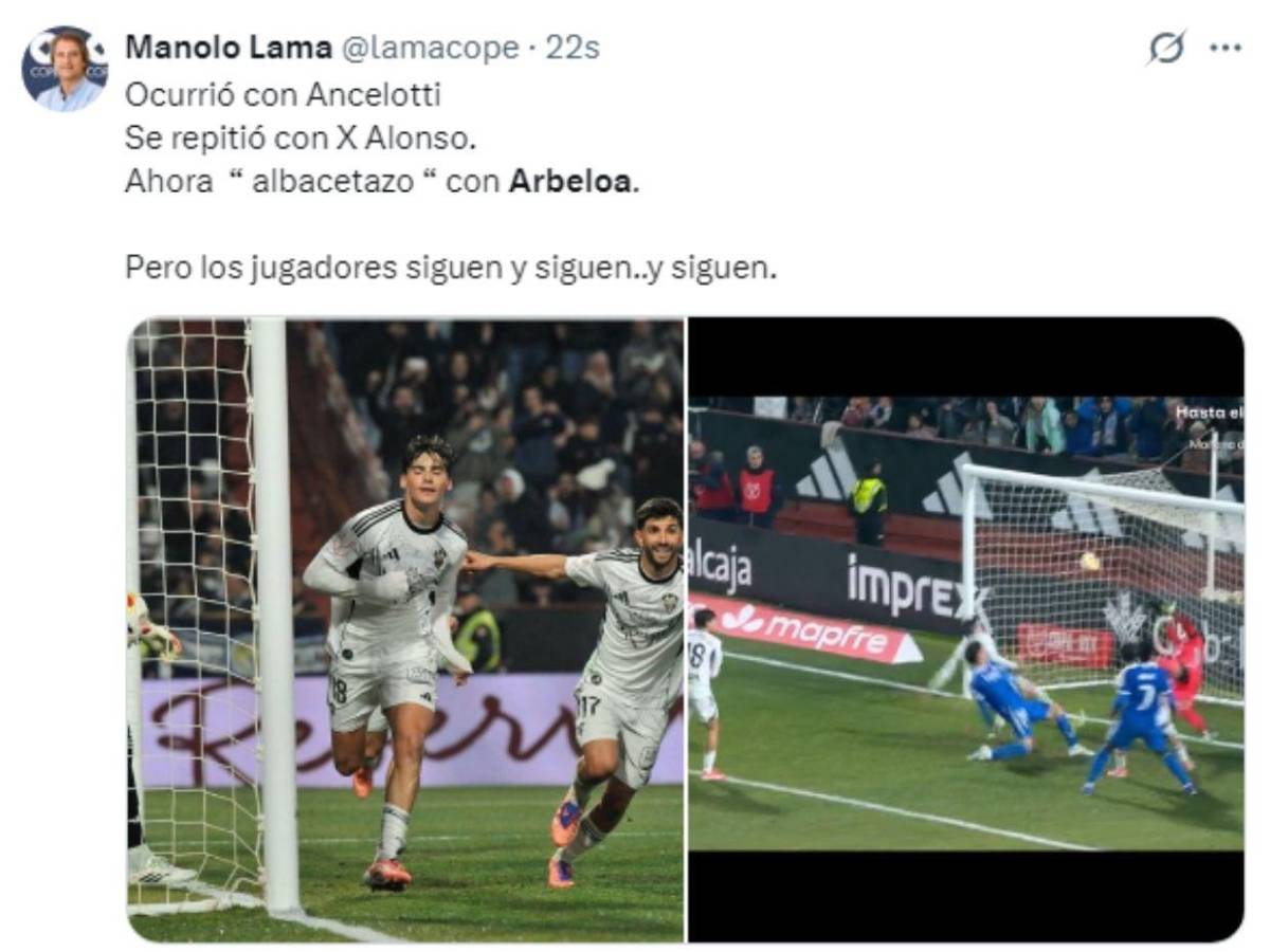 Las reacciones tras la ridícula eliminación del Real Madrid: Están encaminados al nadaplete