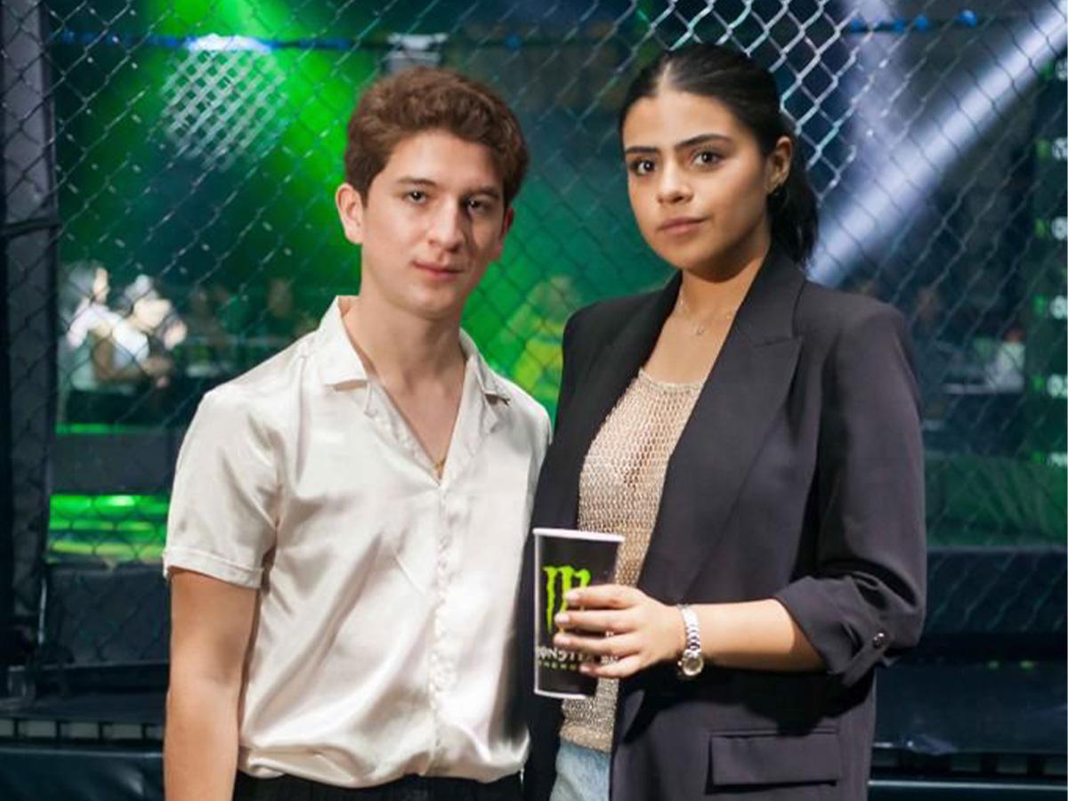 Los asistentes disfrutaron en primera fila la adrenalina de las artes marciales mixtas.