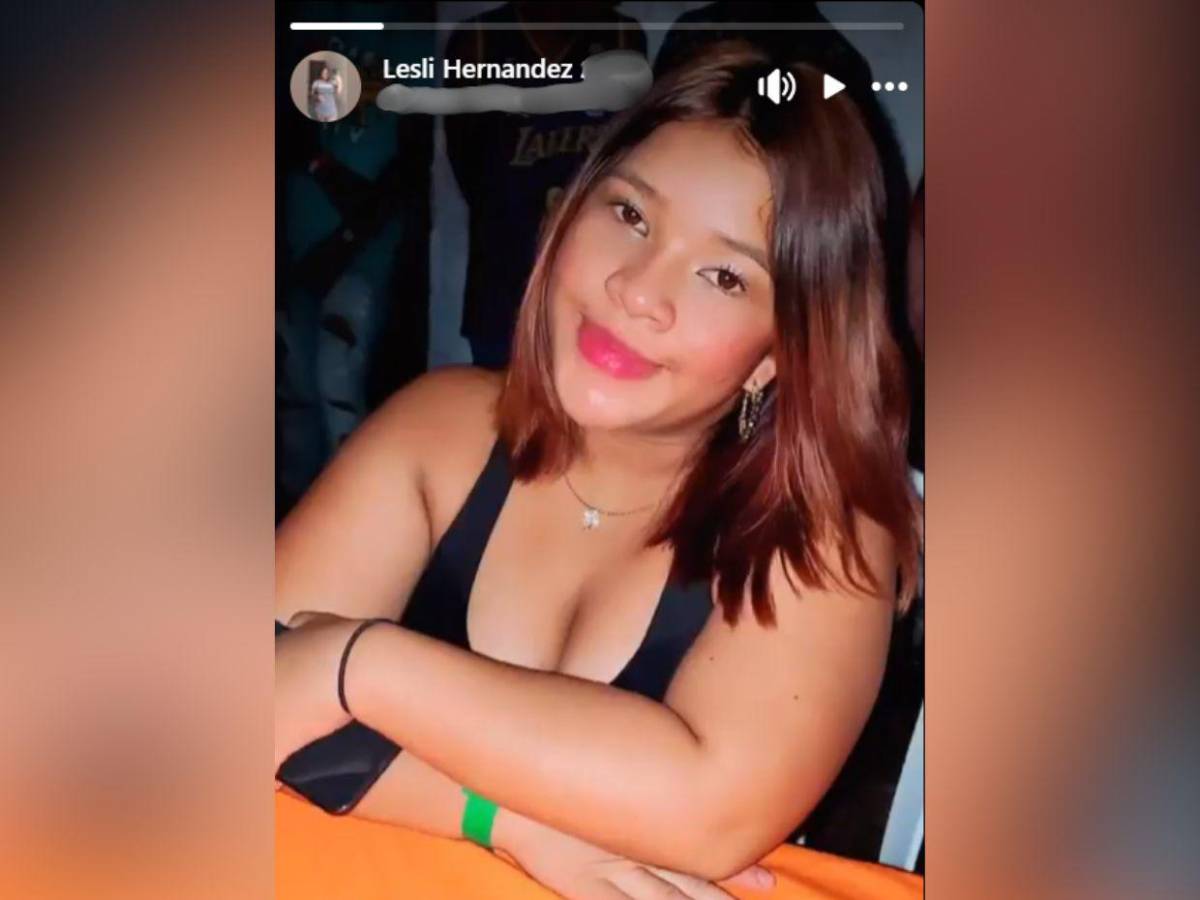 Lesli Hernández, una de las víctimas mortales de accidente en Olanchito, Yoro