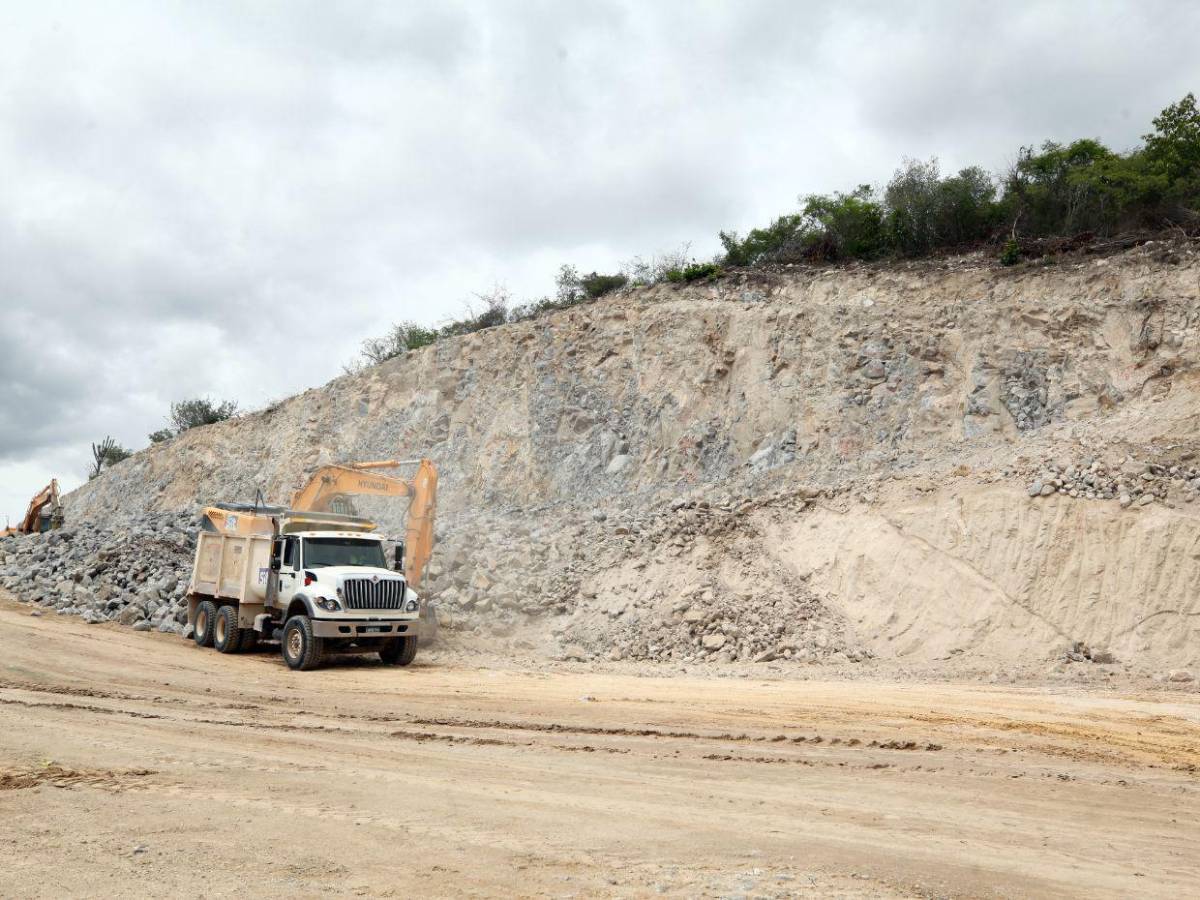 Así avanza el libramiento al sur de Tegucigalpa: obra alcanza un 8% de ejecución
