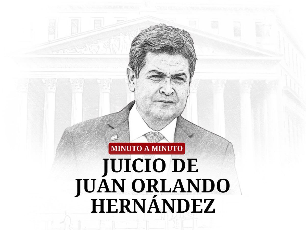 En vivo: siga los detalles del cuarto día del juicio de Juan Orlando Hernández