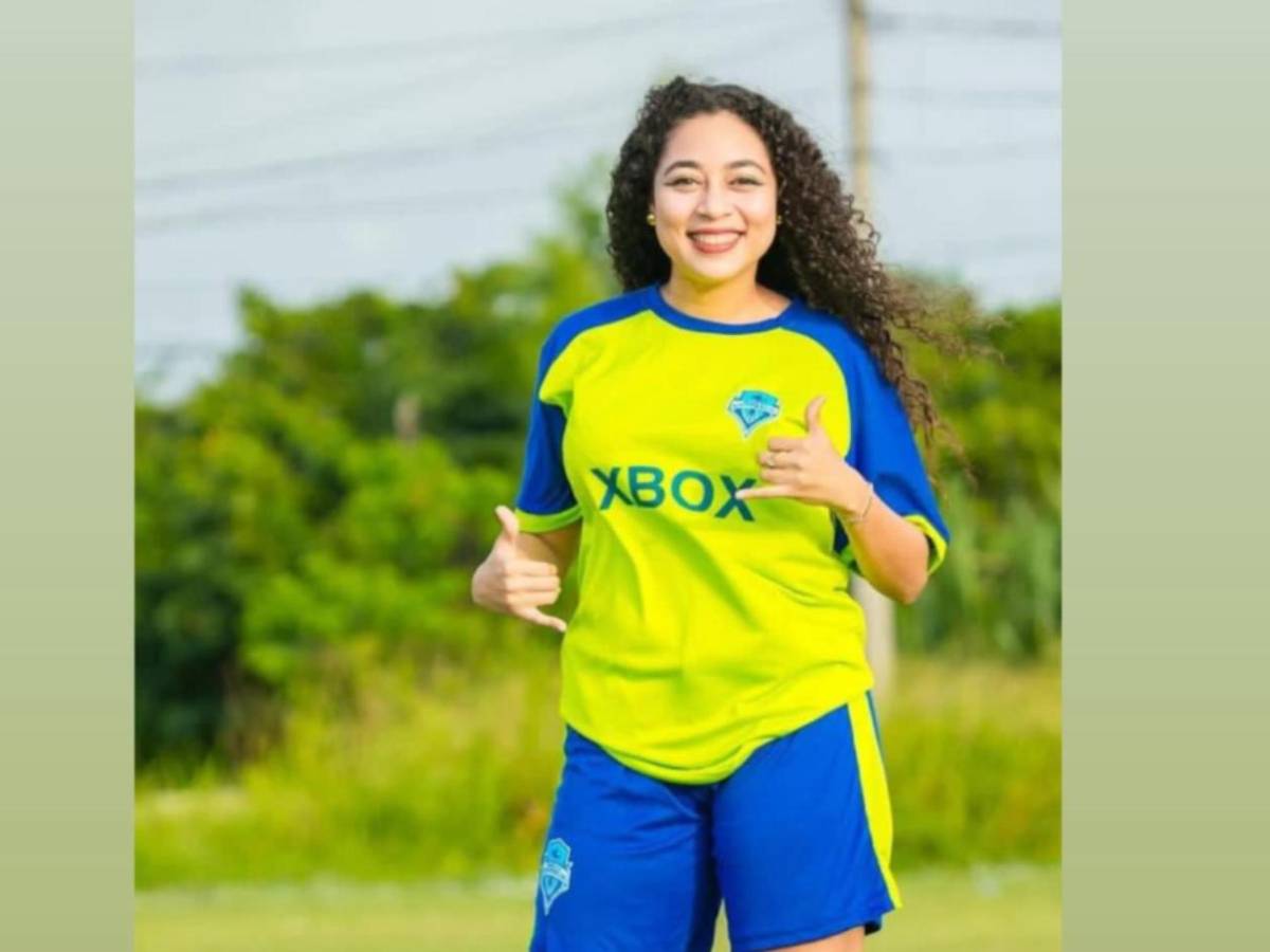 La linda aficionada del Platense que es tiktoker y fue novia de seleccionado hondureño