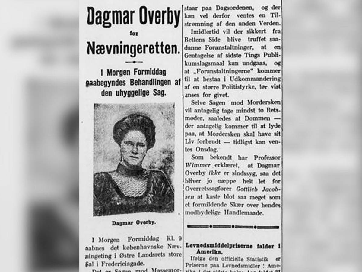 Dagmar Overbye, la asesina de bebés que aterrorizó Dinamarca: los quemaba vivos