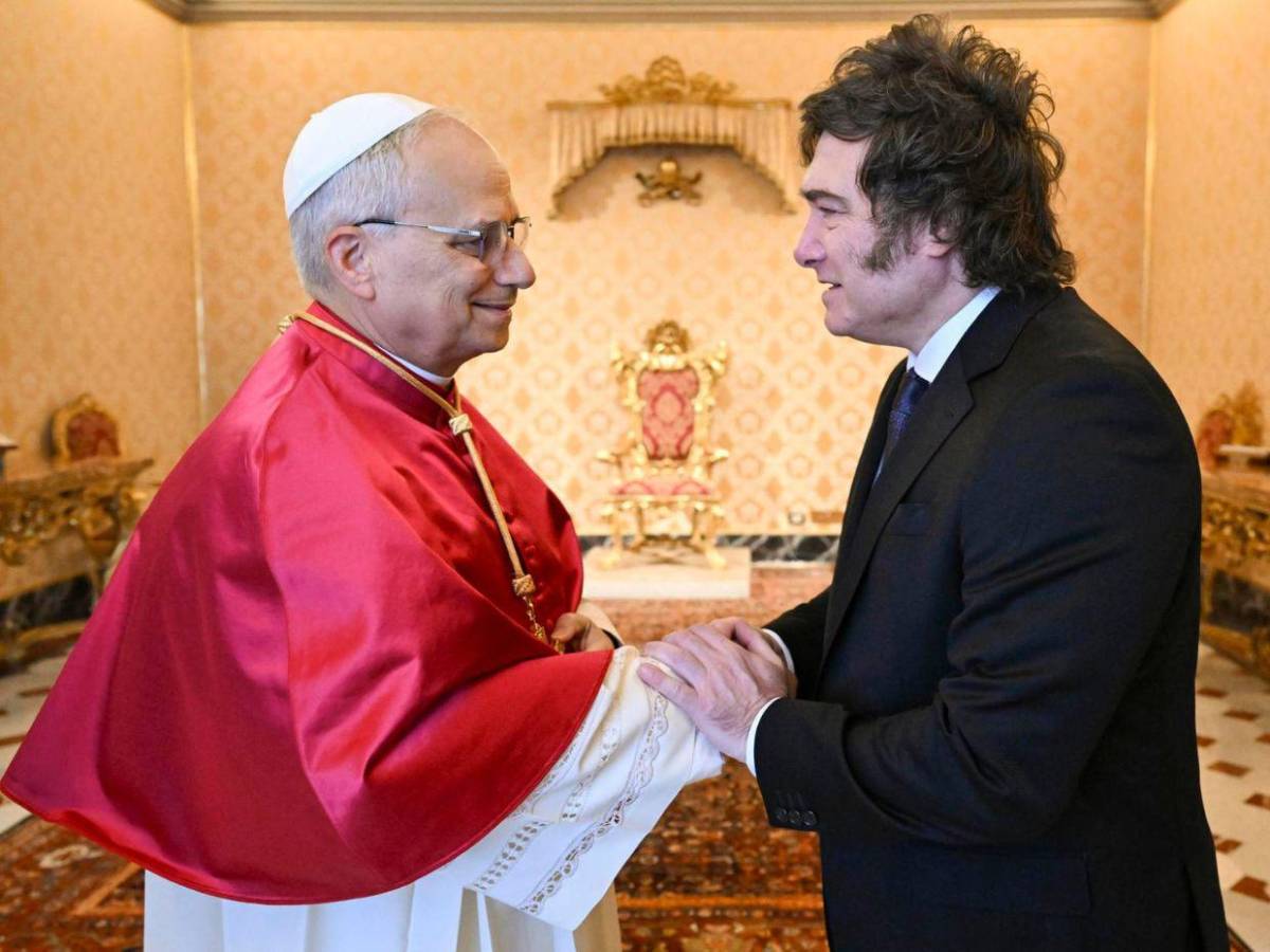 Así fue la reunión del papa León XIV y el presidente Javier Milei en El Vaticano