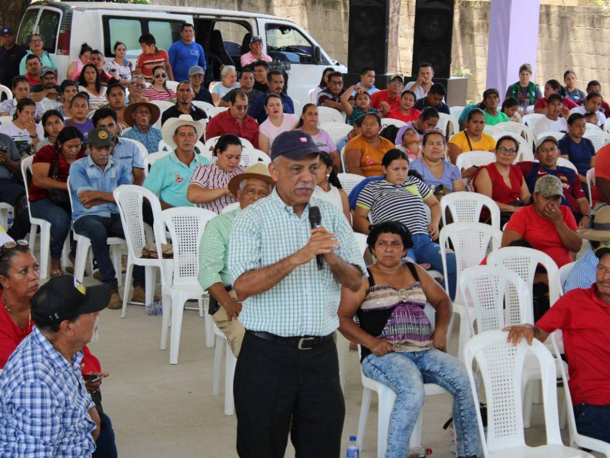 Pobladores de Quimistán, Santa Bárbara, rechazan represa El Tablón