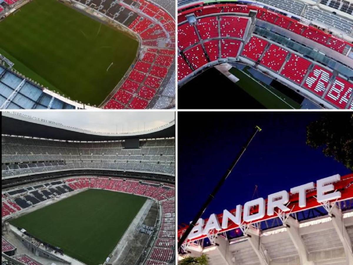Así quedó el remodelado estadio Azteca: El moderno recinto es de los más lujosos de América