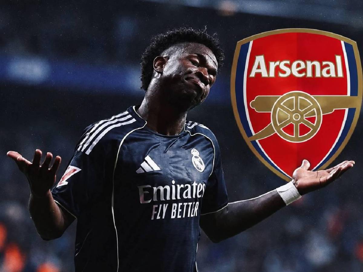 Real Madrid decide futuro de Vinícius: La millonaria cifra que exige al Arsenal para su fichaje