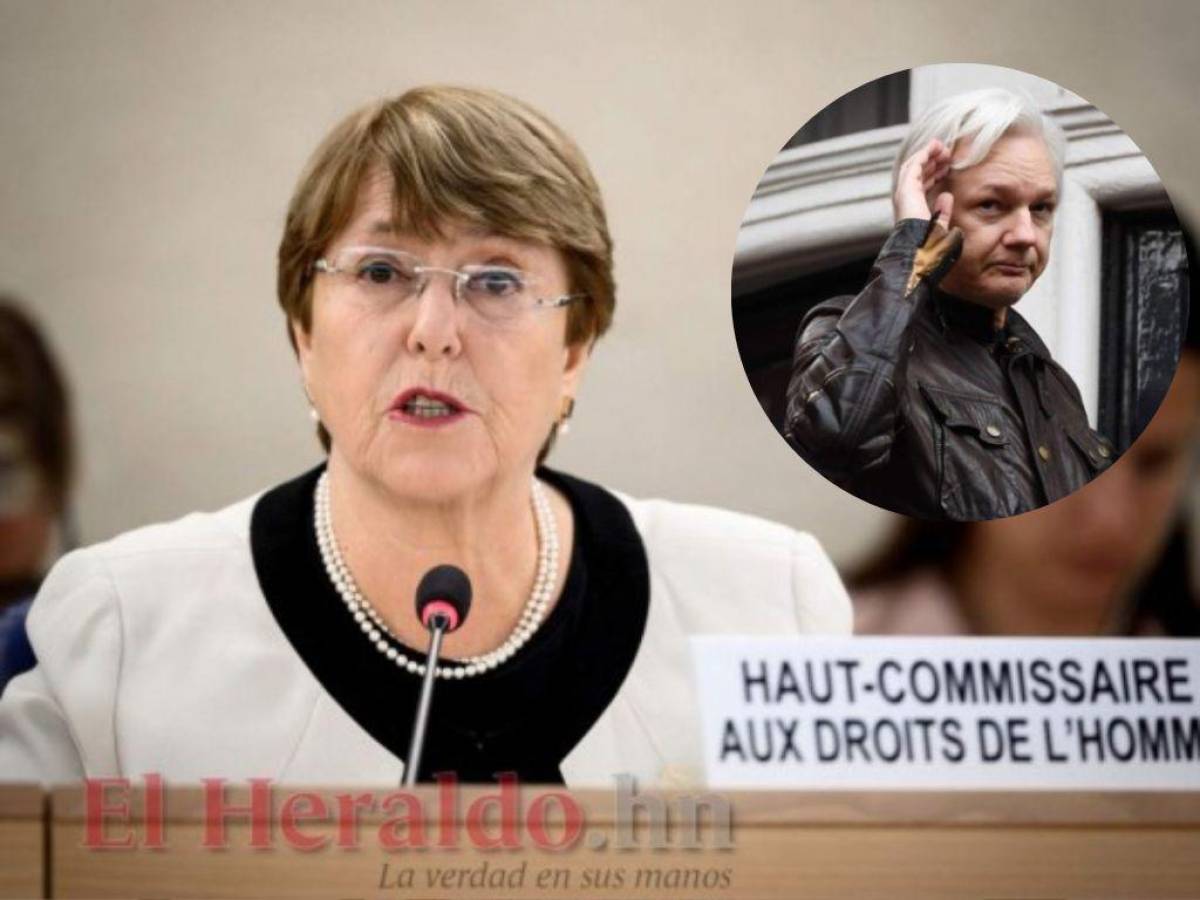 Bachelet, preocupada por el impacto del caso Assange sobre la libertad de prensa