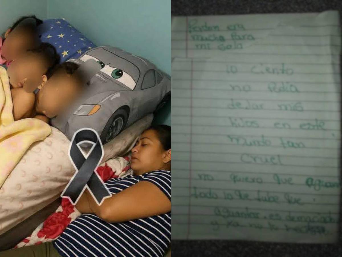 Mercedes Valdez envenenó a sus tres hijos y luego se quitó la vida; dejó una carta