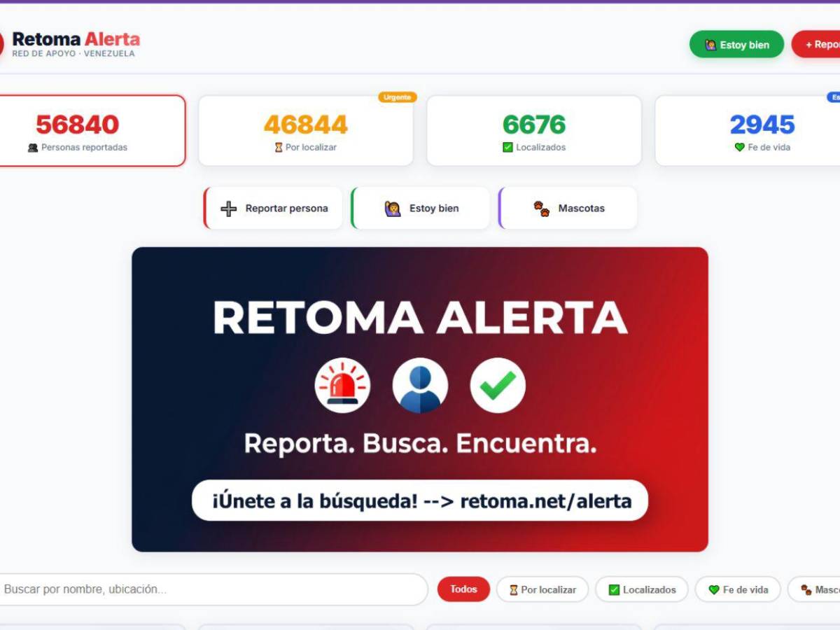 ¿Cómo reportar a un familiar desaparecido tras terremotos en Venezuela y saber si ya fue localizado?