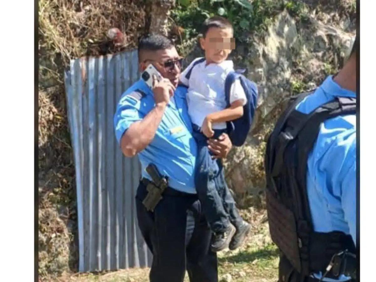 Dos jóvenes capturados por el secuestro de niño por el que exigían 5 mil dólares en Lempira