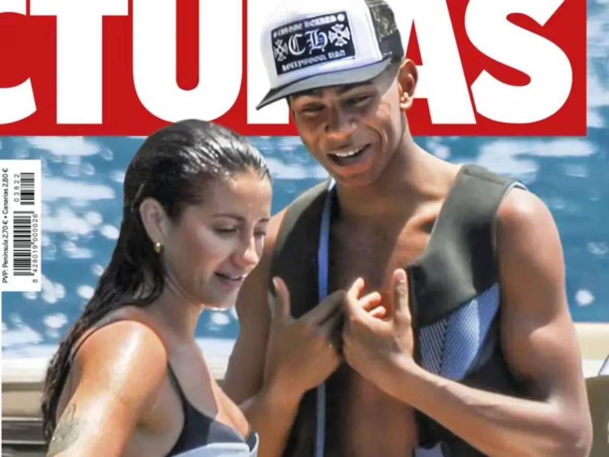 Lamine Yamal sorprende al aclarar su relación con su novia y esta reacciona