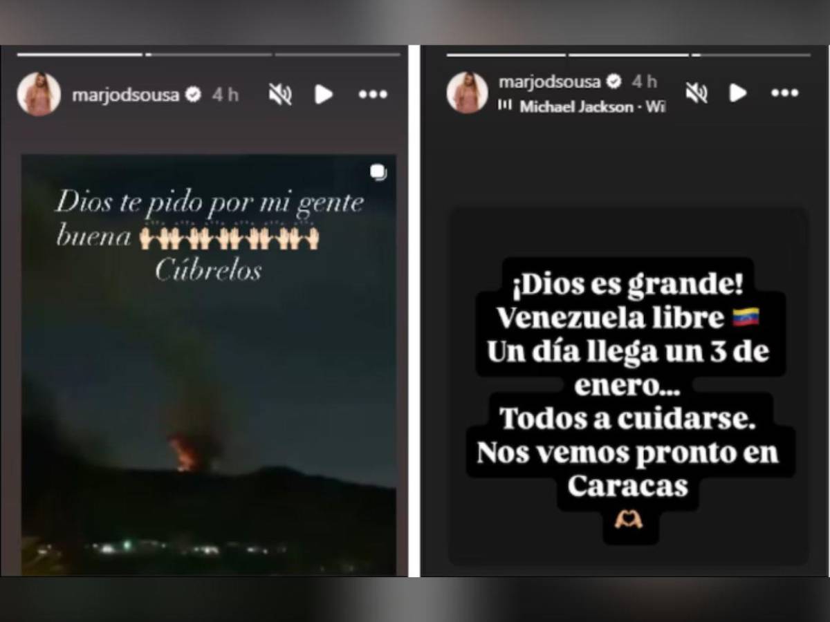 Celebridades venezolanas reaccionan tras captura de Maduro: Venezuela libre