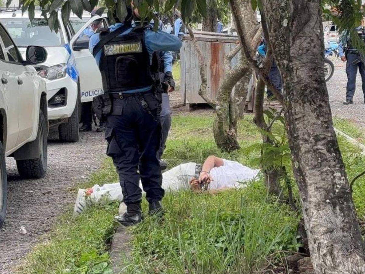 Quedó junto a su arma: Luis Vásquez, supuesto pandillero acribillado en balacera en Ciudad España