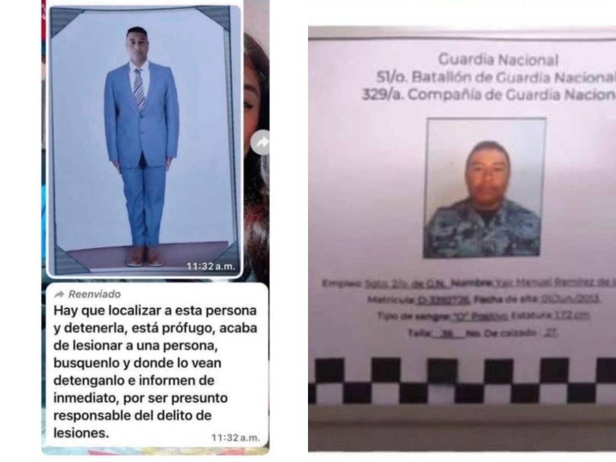 Filtran mensajes tras muerte de agente de la Guardia Nacional de México: Me acosan mucho