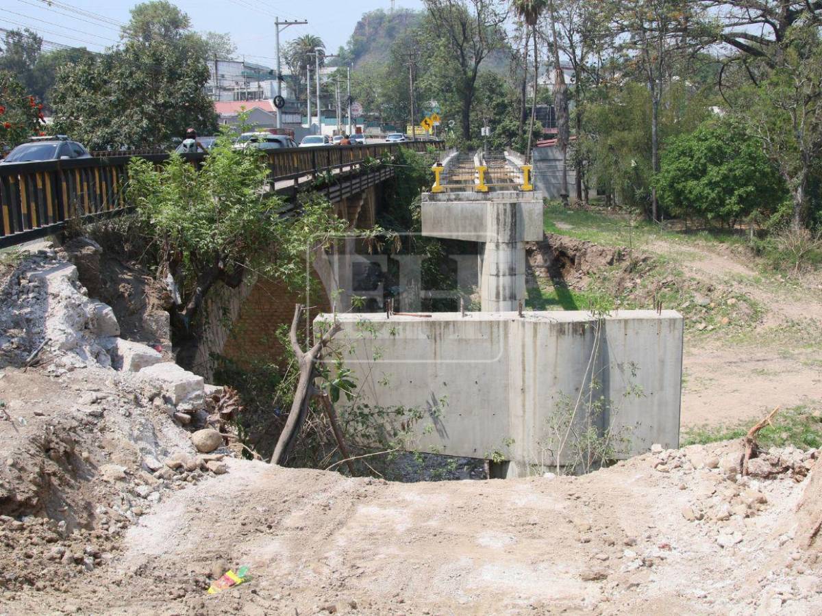 Así avanzan los trabajos de ampliación del puente de Germania