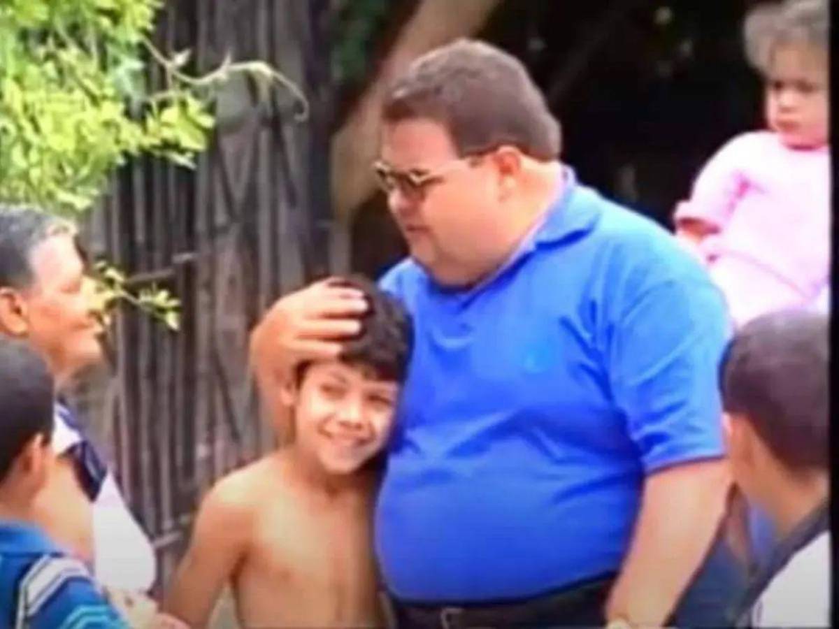 El Gordito Castellanos, el alcalde que murió el día de su cumpleaños durante el huracán Mitch