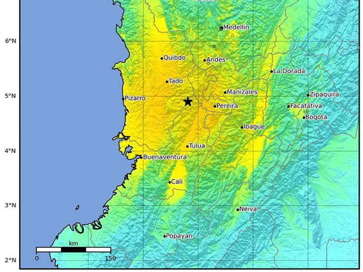 Varios muertos, personas atrapadas y edificios colapsados tras terremoto de 7.4 en Colombia