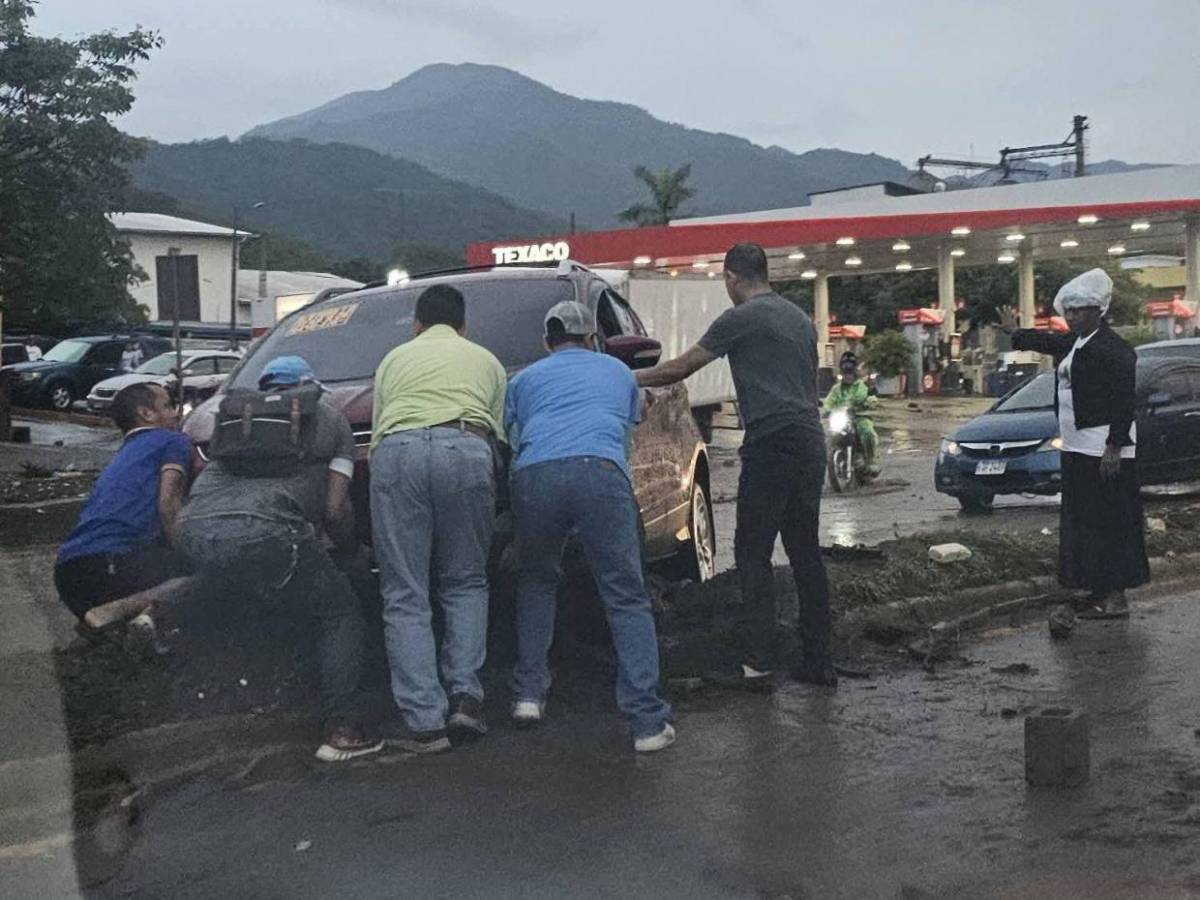Una persona muerta, vehículos varados e inundaciones: caos tras las lluvias en SPS