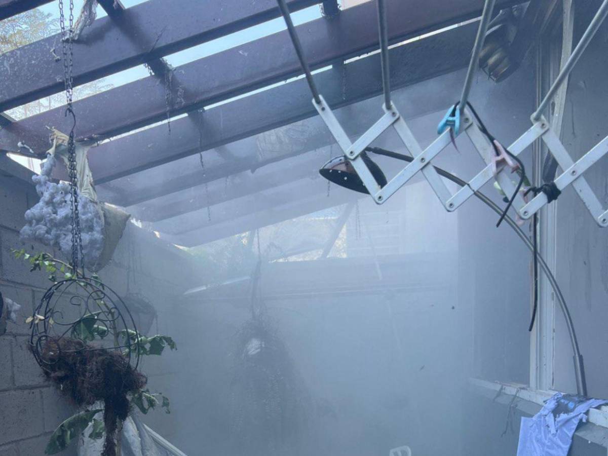 Así quedó el apartamento que explotó en la capital; hay dos adultos mayores heridos