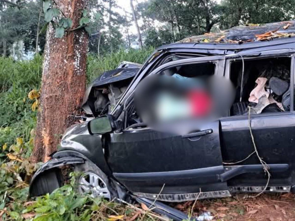 Miguel Pérez, subteniente de Infantería, que murió en accidente en Atlántida