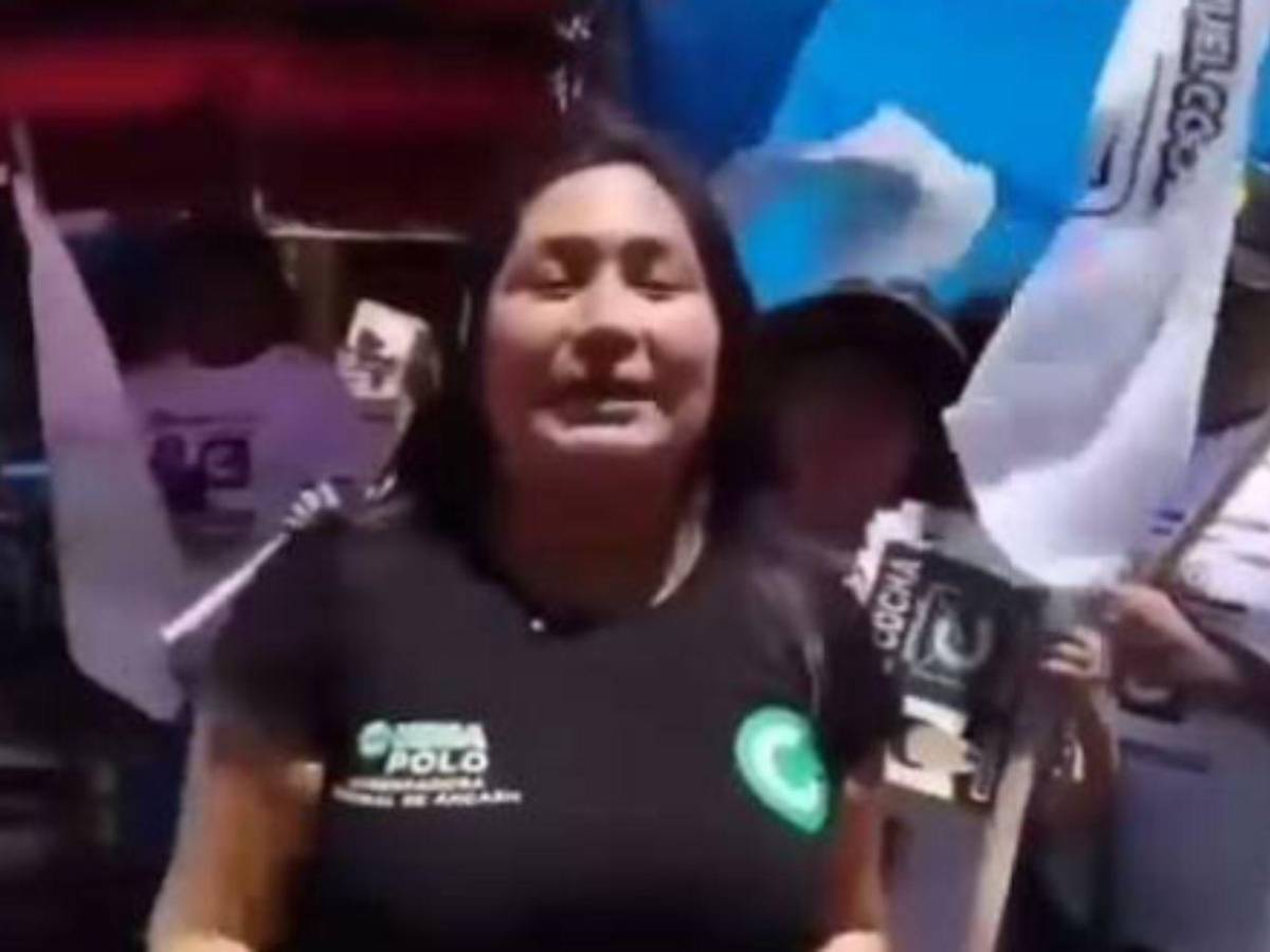 Susy Aponte, periodista y política peruana asesinada durante una campaña