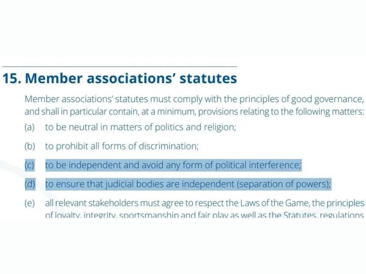 Expectativa: ¿Qué dice el reglamento de la FIFA sobre el caso Surinam?