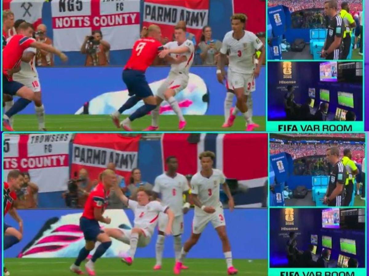 ¿Nueva regla en el fútbol y no lo sabíamos? La razón por la que se le anuló gol a Noruega