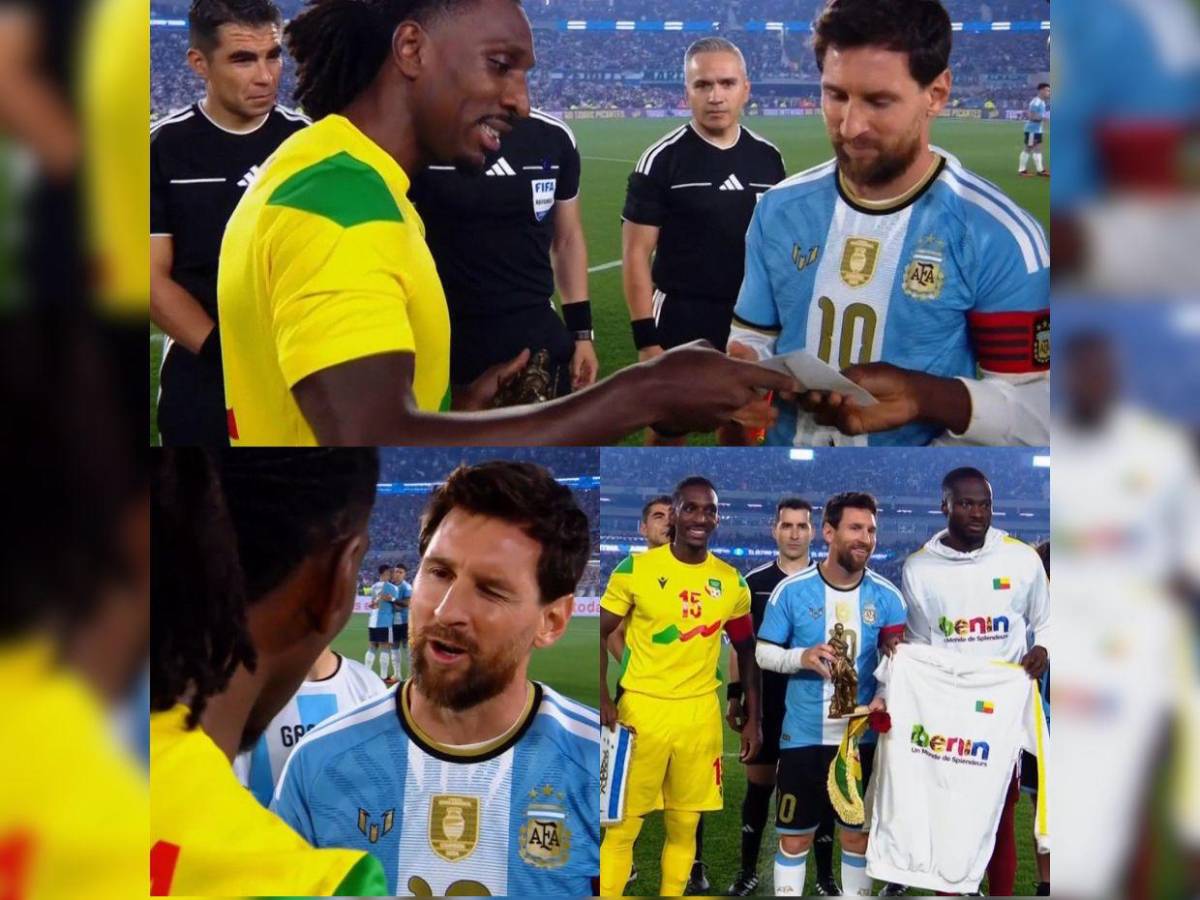 Adiós de Messi: curioso regalo de los africanos, lágrimas y advertencia de Leo en su despedida