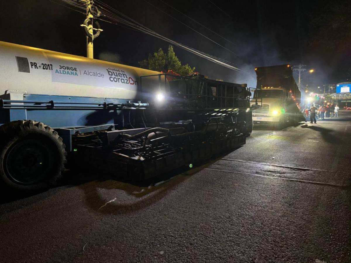 Se agiliza reconstrucción nocturna del Fuerzas Armadas con los “dragones”