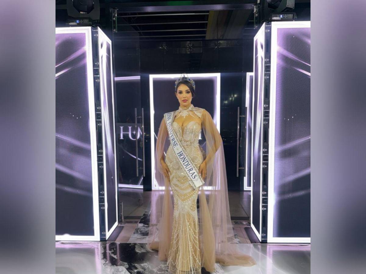 Alejandra Fuentes se despide de su reinado como Miss Honduras Universo