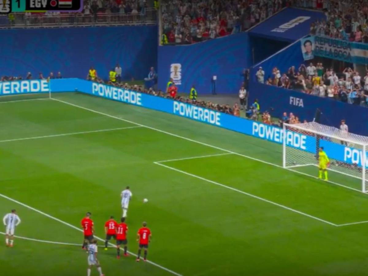 Así fue el penal que Messi falló ante Egipto en los 8vos de final en el Mundial 2026: secuencia