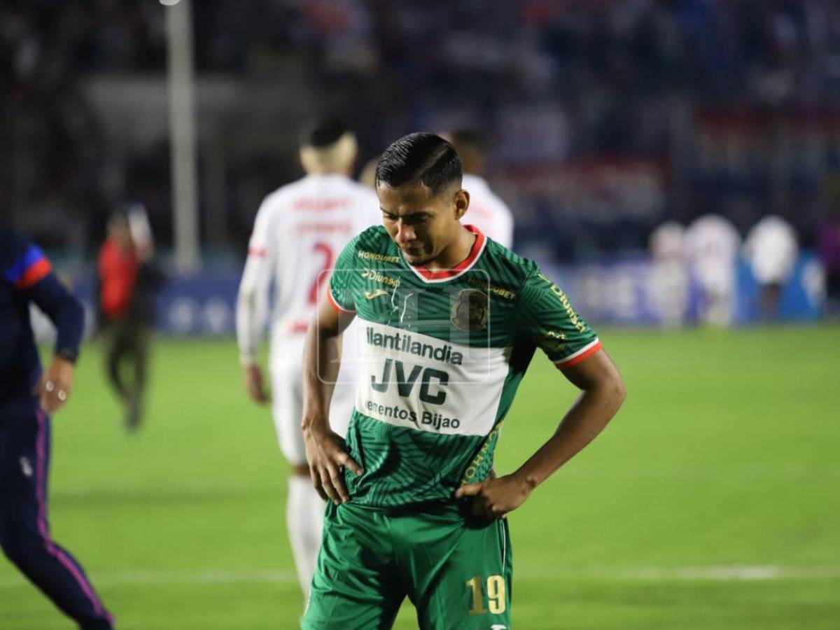 Llanto y tristeza se adueñó de Marathón tras perder la final vs Olimpia: jugador se quebrantó